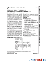 Datasheet HPC-DEV-ISE4 manufacturer National Semiconductor