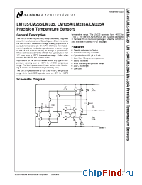 Datasheet LM135GMW8 manufacturer National Semiconductor