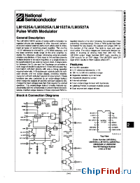 Datasheet LM1525A manufacturer National Semiconductor