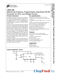 Datasheet LM2612ABLX manufacturer National Semiconductor