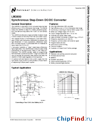 Datasheet LM2650EVAL manufacturer National Semiconductor
