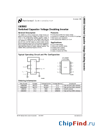 Datasheet LM2682MM manufacturer National Semiconductor