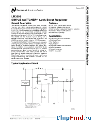 Datasheet LM2698 manufacturer National Semiconductor