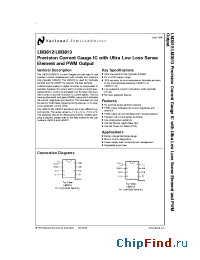 Datasheet LM3812 manufacturer National Semiconductor