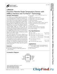 Datasheet LM95235DIMMX manufacturer National Semiconductor