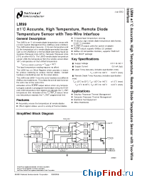 Datasheet LM99-1CIMM manufacturer National Semiconductor