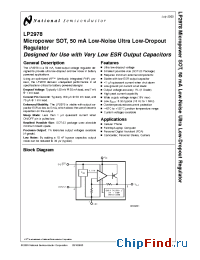 Datasheet LP2978IM5X-3.8 manufacturer National Semiconductor