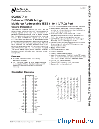 Datasheet SCANSTA111 manufacturer National Semiconductor