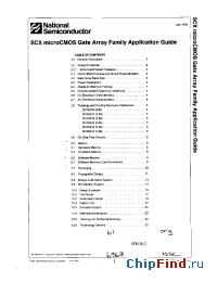 Datasheet SCX6225 manufacturer National Semiconductor
