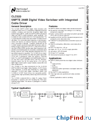 Datasheet SD020EVK manufacturer National Semiconductor