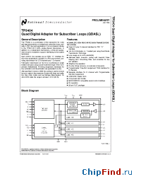 Datasheet TP3404 manufacturer National Semiconductor