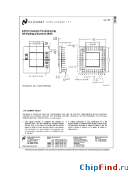 Datasheet U84C manufacturer National Semiconductor