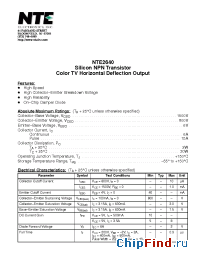 Datasheet NTE2640 manufacturer NTE