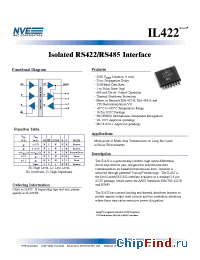Datasheet IL422 manufacturer NVE