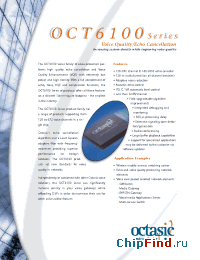 Datasheet OCT6100 manufacturer Octasic