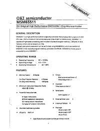 Datasheet M655 manufacturer OKI