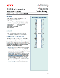 Datasheet MR26V51203L-XXXMB manufacturer OKI
