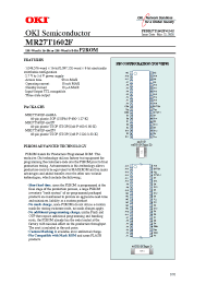 Datasheet MR27T1602F manufacturer OKI