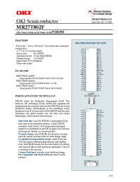 Datasheet MR27T802F-XXXTP manufacturer OKI