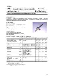 Datasheet OF3601B-L2 manufacturer OKI