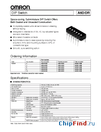 Datasheet A6D-4100 manufacturer Omron