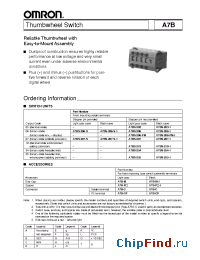 Datasheet A7BS-203-1 manufacturer Omron