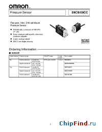 Datasheet E8CC-A01C manufacturer Omron