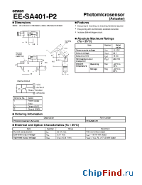 Datasheet EE-SA401-P2 manufacturer Omron
