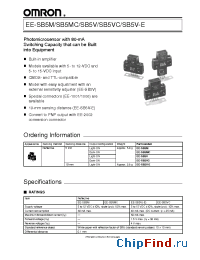 Datasheet EE-SB5MC manufacturer Omron