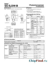 Datasheet EE-SJ3W-B manufacturer Omron