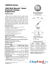 Datasheet 1.5KE22ARL4 manufacturer ON Semiconductor