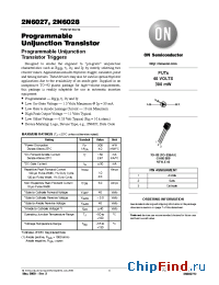 Datasheet 2N6027 manufacturer ON Semiconductor