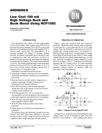 Datasheet AND8098 manufacturer ON Semiconductor