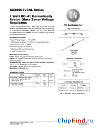 Datasheet BZX85C10RL manufacturer ON Semiconductor