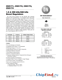 Datasheet CS5171EDR8 manufacturer ON Semiconductor