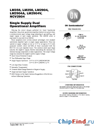 Datasheet LM2904A manufacturer ON Semiconductor