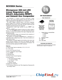 Datasheet NCV8504PW33R2 manufacturer ON Semiconductor