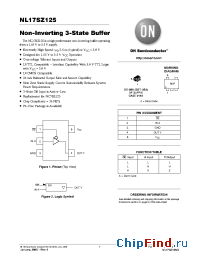 Datasheet NL17SZ125DFT2G manufacturer ON Semiconductor