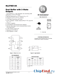 Datasheet NL27WZ125 manufacturer ON Semiconductor
