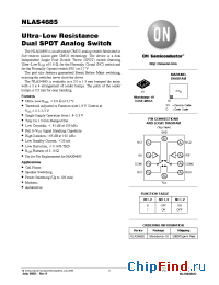 Datasheet NLAS4685 manufacturer ON Semiconductor