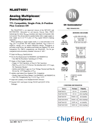 Datasheet NLAST4051DT manufacturer ON Semiconductor
