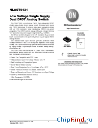 Datasheet NLAST9431 manufacturer ON Semiconductor