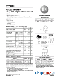 Datasheet NTF2955 manufacturer ON Semiconductor