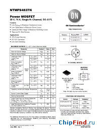 Datasheet NTMFS4837NT1G manufacturer ON Semiconductor