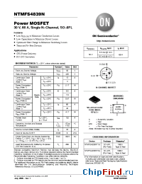 Datasheet NTMFS4839N manufacturer ON Semiconductor