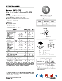 Datasheet NTMFS4841N manufacturer ON Semiconductor