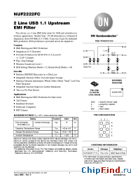 Datasheet NUF2222 manufacturer ON Semiconductor