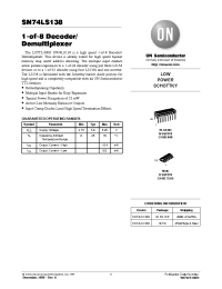 Datasheet SN74LS138D manufacturer ON Semiconductor