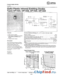 Datasheet OP145C manufacturer OPTEK