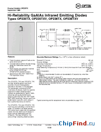 Datasheet OP235TX manufacturer OPTEK